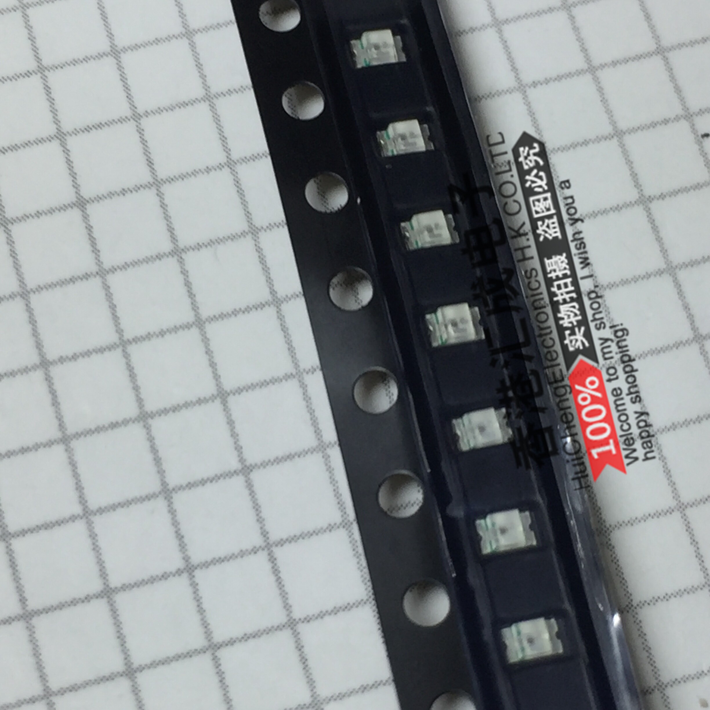 Patch LED light-emitting tube 0805 blue light SMD highlight ultra-high bright blue light 100