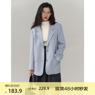 taobao agent Demi-season classic suit jacket, advanced top, 2023 collection, suitable for teen, high-quality style