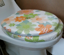 PVC soft toilet cover thickened wooden sponge U-shaped O-shaped toilet cover old-fashioned universal toilet seat value