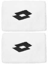Lotto Doublewide Wristbands White Black