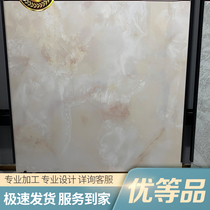 Dongpeng tile safflower White Jade YG806803 marble living room dining room floor tile now kitchen non-slip tile