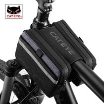 CATEYE cats eye bicycle bag saddle bag mountain bike front beam bag mobile phone upper pipe bag riding equipment accessories