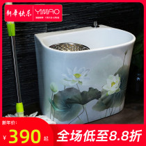 Billion birds wash mop pool balcony toilet basin mop pool ceramic large rectangular household sink mop pool