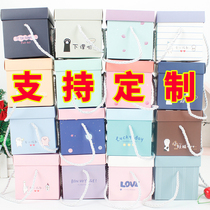 2021 Christmas Apple Box Packing Box Christmas Gifts Christmas Eve Apple Gift Box Candy Apple Box Customized
