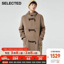 SELECTED Slade autumn and winter New with wool Korean leisure medium long woolen coat men) 422127006