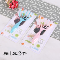 Ball head massager five-claw meridian massager kneading massage octopus scratching head skin artifact scratching itch Dahe
