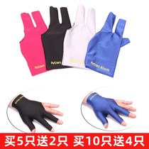Billiards Gloves Triple Finger Gloves Thin Air Breathable Professional Upscale Non-slip Billiard Gloves Leak Finger Table Tennis Gloves Triple Finger