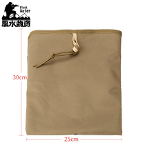 Military fans portable tabby camouflage tactical recycling bag bullet bag waist hanging bag folding collection bag vest accessory