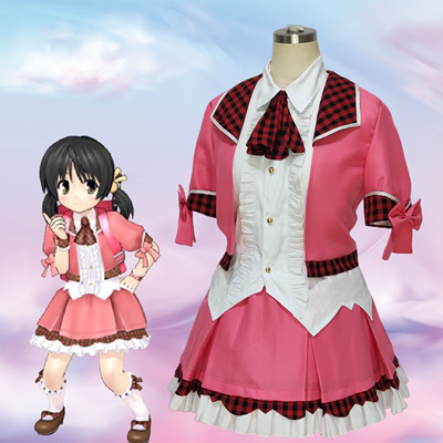 taobao agent Reincarnation Refined Virtual Singing Ge Ge Aixue COS clothes pink suit skirt installation