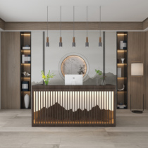 New Chinese cash register bar hotel catering clothing beauty salon health care hall company front desk commercial reception desk