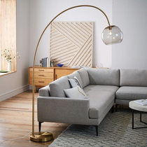 Nordic simple modern fishing floor lamp living room sofa light luxury tea table creative remote control reading vertical table lamp