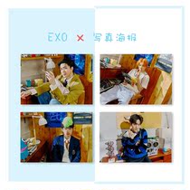 EXO PARALLEL UNIVERSE Bian Xian Wu Shixun poster HD set of 4 dormitory wall stickers paper