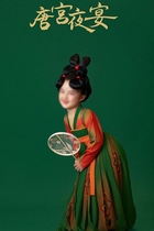 Tanggong Night Banquet Childrens Clothing Hanfu Childrens Photography Costume Ancient Costume Performance Clothing Dance Clothing Shadow Building Photo Clothing