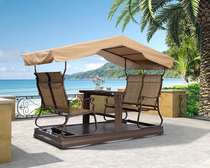 Outdoor furniture four people shake chair home