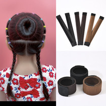 Xiaoxi Melon Fast Pellet head disc hair device Puck ring curly hair Blossom Bud Hair head accessories Girl Treasure Hair Accessories