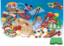 Early education parent-child kindergarten children Orff instrument teaching aids luxury rhythm instrument 30 sets