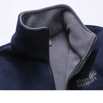 Everyday specials outdoor fleece jacket mens thickened polar fleece autumn and winter womens breathable windproof large size cardigan jacket