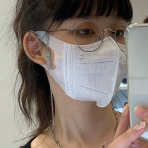 Japanese silver frame eyeglass frame Female small face makeup eyeglass frame can be equipped with lenses myopia retro eyeglass frame frame Male