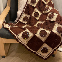What do Pippi Liu do today DIY hand-woven blanket Oreo material bag
