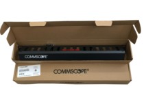 Commscope AMP distribution rack cable management rack 1427632-1 cabinet telephone network cable manager 1U horizontal cable management