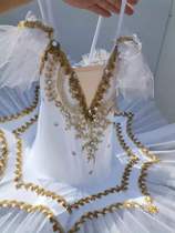 New childrens ballet dress performance girl Little Swan sequin tutu skirt suspender tutu dress