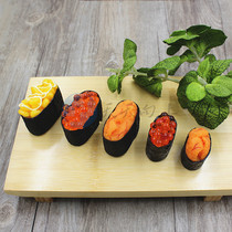 High simulation Japanese mini rice ball sea urchin sushi Food DIY props food play window display