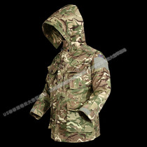 Military version British S95 MTP camouflage Smock windbreaker M65 jacket male military fans outdoor tactical combat uniform jacket