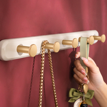 Free-to-punch fixed clothes hangover doors rear wardrobe light lavish hanging clothes hookers hooded clothes hangers wall-mounted wall-mounted wall