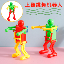 Clockwork robot toy chain will dance street stalls Source student prizes creative small gifts Kindergarten Gifts