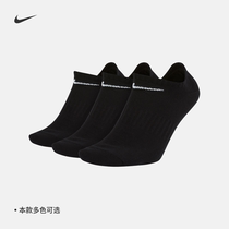 Nike Nike official LIGHTWEIGHT NO-SHOW training socks 3 pairs SX7678