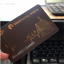  Beautiful Family membership card VIP card Berlice universal cake Bread West point Beautiful Family membership card Moon cake