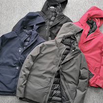 Strong as three-in-one assault jacket down jacket autumn and winter waterproof antistatic mens outdoor jacket coat tide