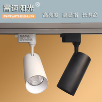 Lemai sunshine led track light cob spotlight clothing shop 20w30w40 tile super bright two-line track light