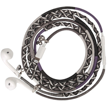 Wired in-ear headphones Flat head flat mouth High quality bracelet with microphone Suitable for Apple xrmas7 p20 new
