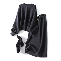 Display high design sensation Dont touch Huafg Leisure sports suit collection waist short clothing high waist open fork and half body dress