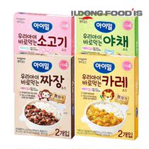 Korean baby food supplement Sun dongford food ready-to-eat dressing rice sauce 80g * 2 bags