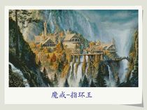 Cross stitch drawings redrawn source file Lord of the Rings-Lord of the Rings