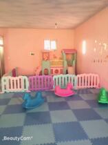 Kindergarten early education center playground 4s shop home commercial childrens game fence single-sided corner partition railing