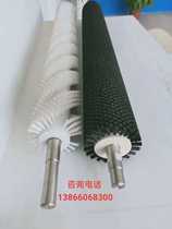 Brush roller belt brush aluminum alloy pvc plate brush steel wire brush roller polishing brush roller plate brush non-standard custom brush