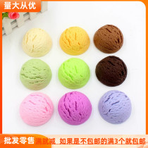 Simulation ice cream model diy fake Haagen-Dazs ice cream ball cone ice cream cabinet decoration decoration play props