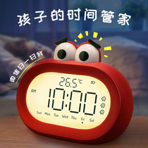  Alarm clock for students children boys bedroom special girl 2021 new smart small electronic clock get up artifact