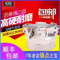 Sharp CNC milling cutter plate CNC Machining center Milling machine Flat round nose R5 50 63 80 100 R6 cutter plate