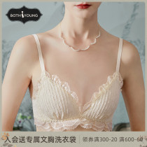 Poetic Beauty Bra No Steel Ring Underwear Women Gather Small Chest Summer Thin style Beauty back Sexy Sexy Lace Bra