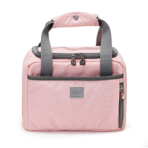 Insulation lunch box bag Bento handbag large cute aluminum foil thickened meal for primary school students with the capacity to carry Japanese style