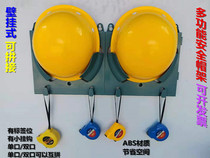 Helmet placement shelf workshop office wall-mounted hat rack Korea placement bracket can be assembled ABS