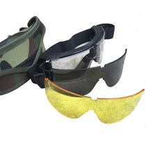 American protective glasses X800 tactical goggles bulletproof windproof mirror riding anti-sand and anti-fog glasses