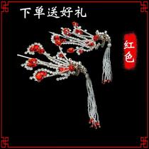  Opera Peking Opera Head Face Drama Wood Drilling small partial Fung Tsing Yi Flowers Denier Head Decorated with Fenix Film and TV Performance Ornament Hot Sell