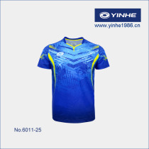 (Official) Galaxy yinhe1986 - V-neck short-sleeved T-shirt for table tennis (same style as Wang Manyu)
