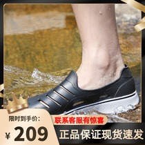 Skage official flagship store one foot in lazy shoes men 2021 summer new casual sandals breathable hole shoes