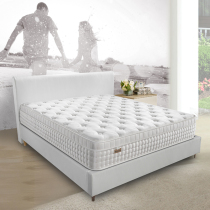 Yalan first lady 320 double layer independent pocket spring natural latex double master bedroom small apartment mattress